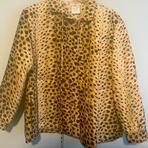 Vintage Leopard Print Shacket